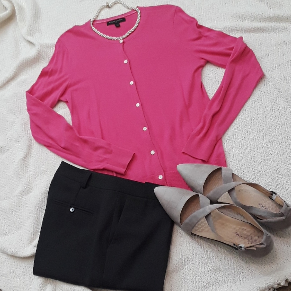Classic cardigan.